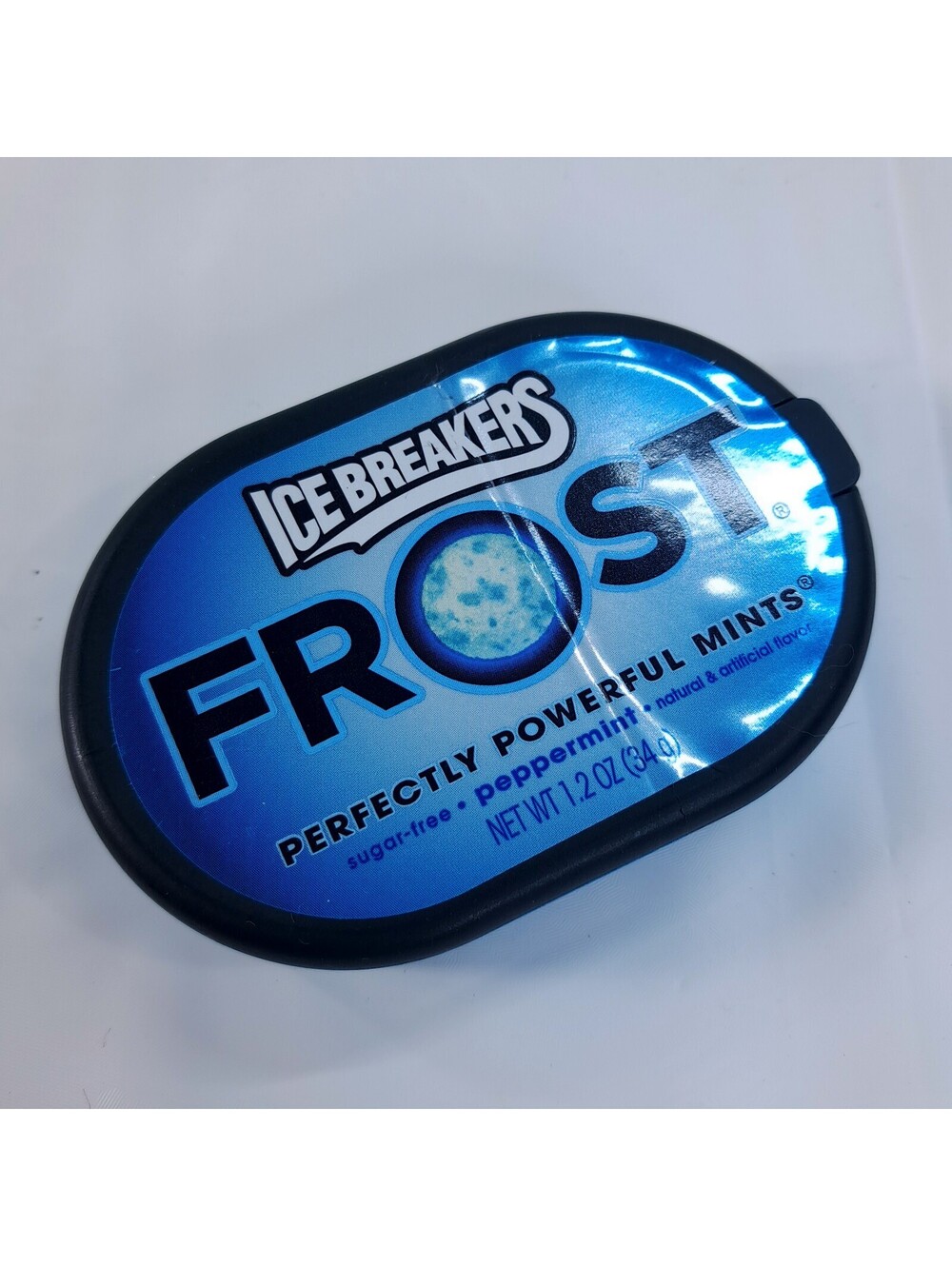 Ice Breakers Frost Mints peppermint container discontinued 2016 collector part